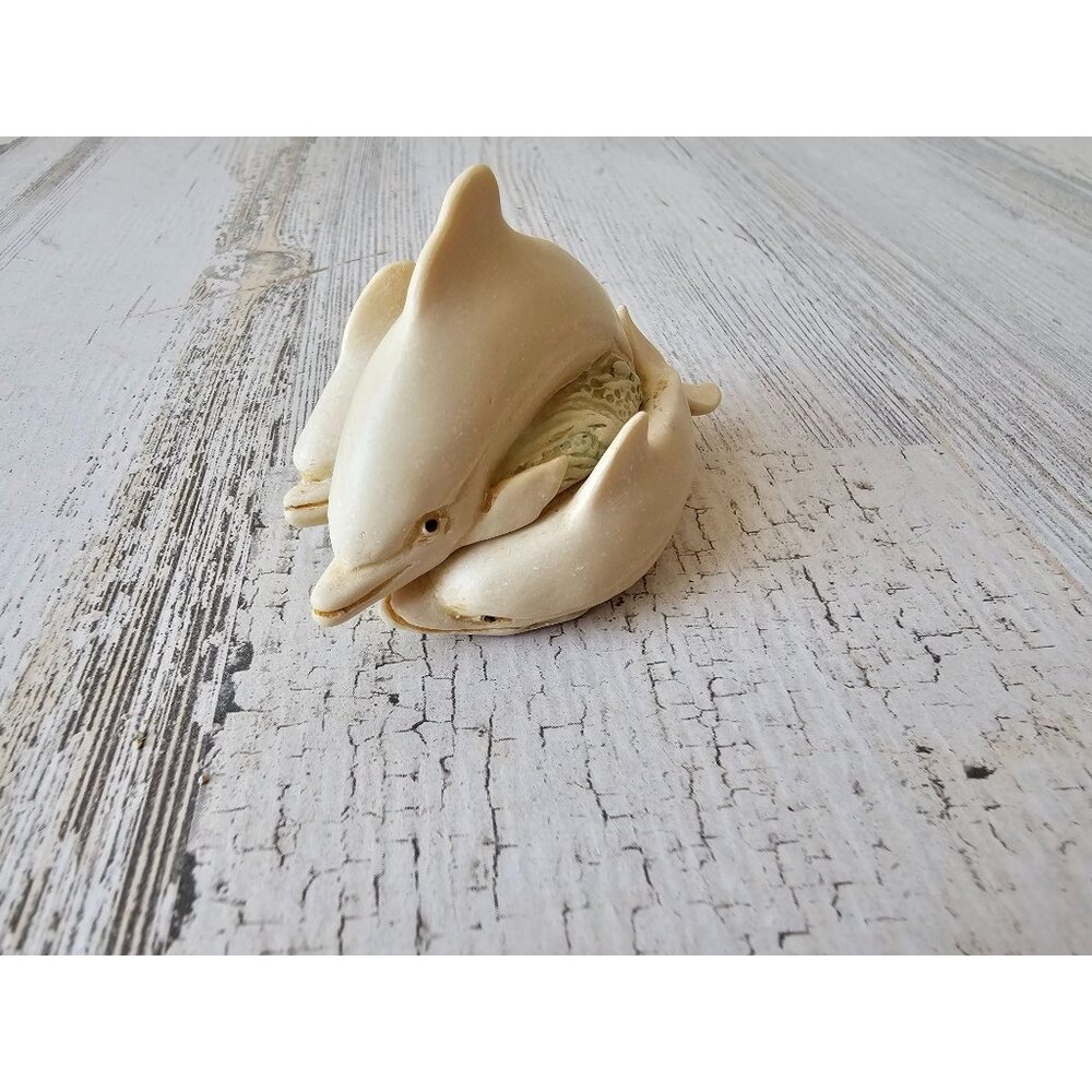 Siab‎ vintage dolphin trinket box England 1995
